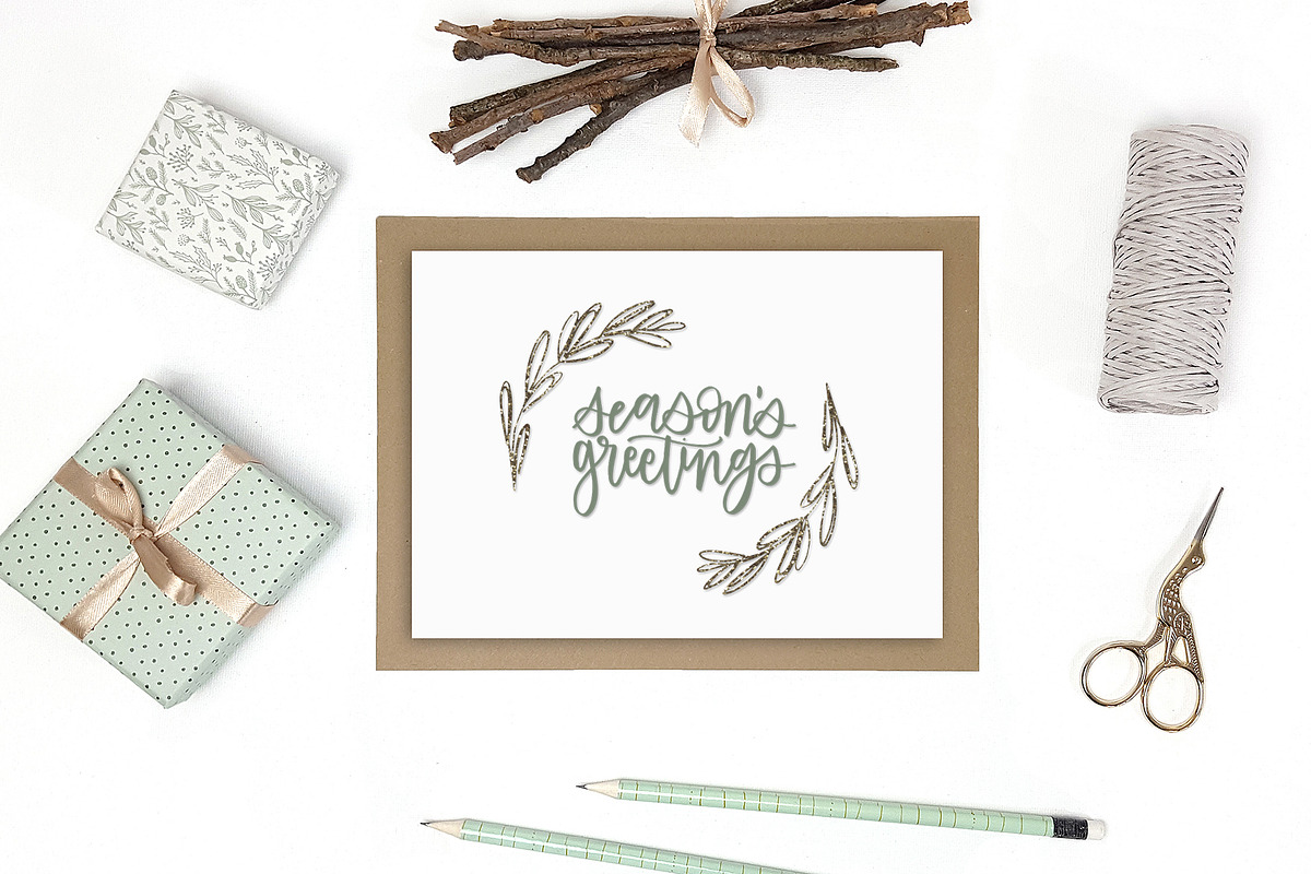 Christmas Symbols Font - Volume 2, a Symbol Font by Dansie Design (Photo 12 of 13)