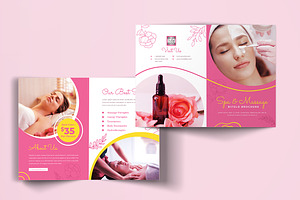 Spa & Massage Bifold Brochure