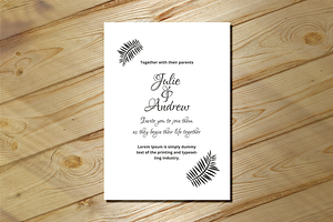 Wedding Invitation, an Invitation Template by Creatricks
