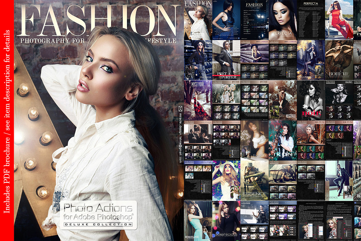 Actions for Photoshop / Fashion, an Action Add-On by Miracle_Design (Photo 2 of 20)