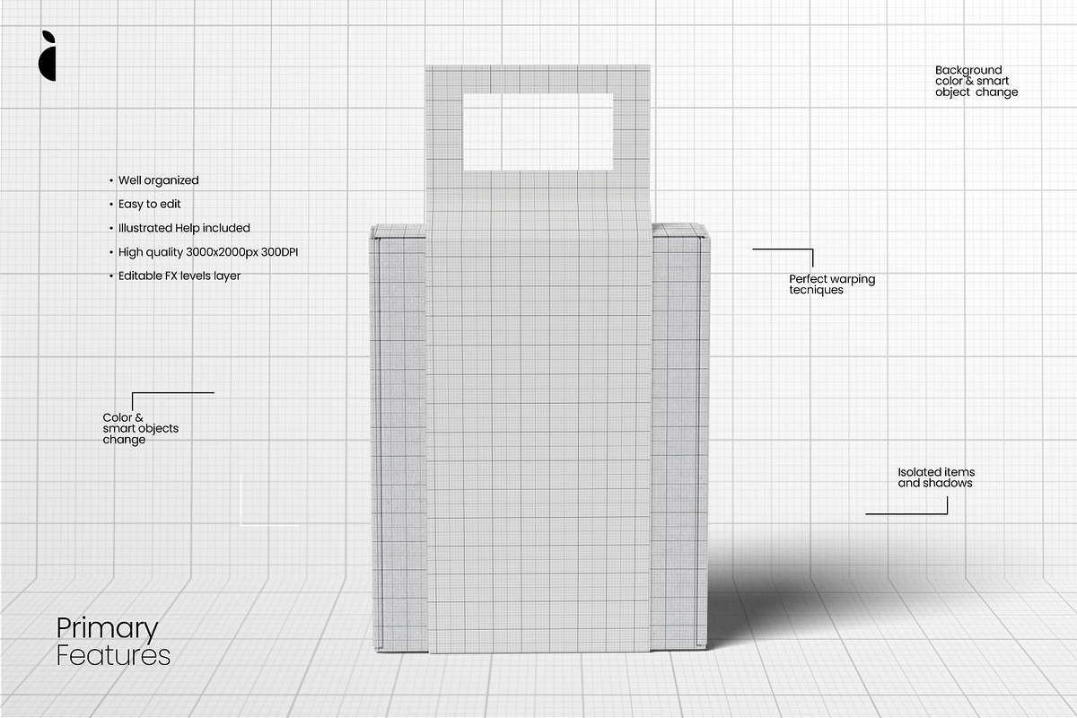 Handle Product Box Mockup Kit, a Packaging Mockup by Catkie - Digital Art (Photo 4 of 9)