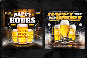 Happy Hours Post & Flyer Templates, a Templates & Theme by OnurDemircan (Thumbnail 4 of 5)