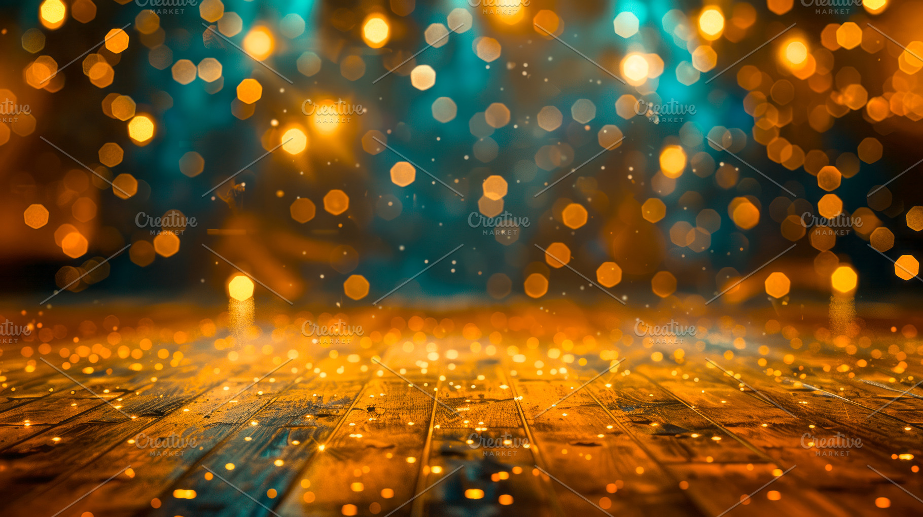 Sparkling bokeh light background ai, a Background Photo by Ocean Digital Art