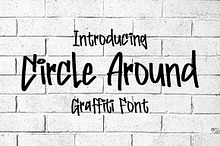 Circle Around - Graffiti Font