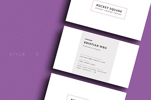 Bring Minimalist Business Card V.68