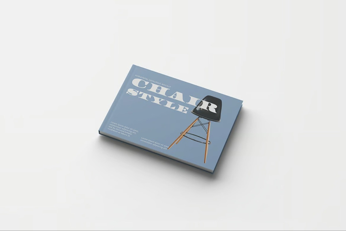 Horizontal Catalogue Mockup, a Books & Magazine Mockup by Se٧enStudio (Photo 2 of 5)