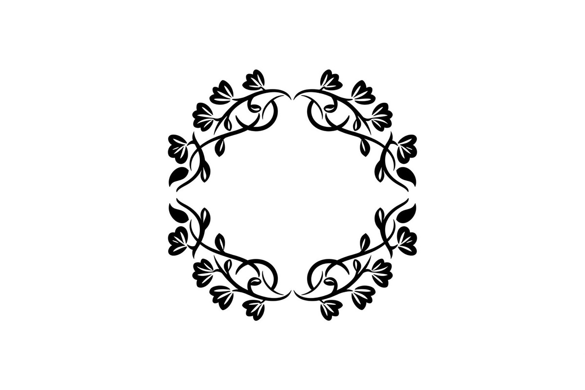 Vintage Floral Frame Vector Bundle, an Illustration by Designs_River (Photo 12 of 51)