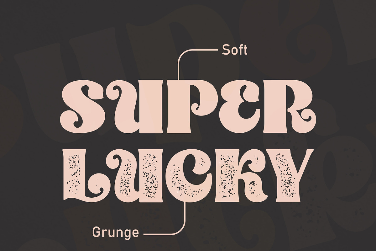 Super Lucky, a Handwritten Font by Mini_World (Photo 2 of 7)