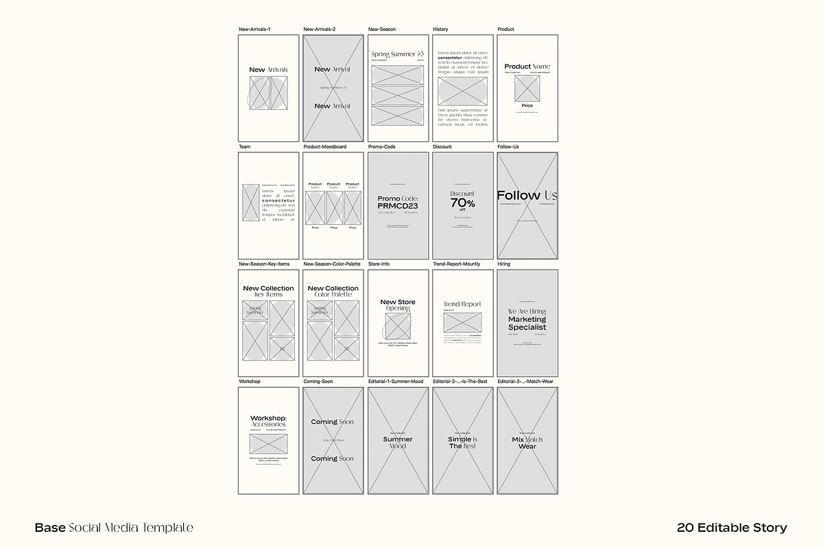 Base Social Media Template, a Social Media Template by picnictubesworld (Photo 5 of 8)