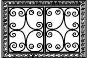 Ornamental Scroll Engraving Panel, a Decorative Illustration by Designer_Momina (Thumbnail 8 of 20)