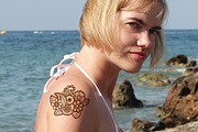Collection of mehndi patterns, a Decorative Illustration by tamara.comotomka (Thumbnail 5 of 5)