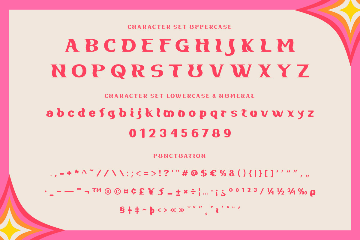 Megulo - Playful Display Font, a Slab Serif Font by trabaskriya (Photo 7 of 8)