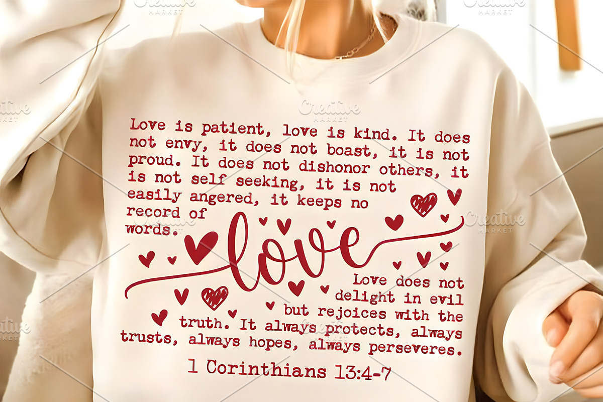 Love is Patient PNG,Valentine Heart, a Seasonal Illustration by Design Station (Photo 3 of 3)