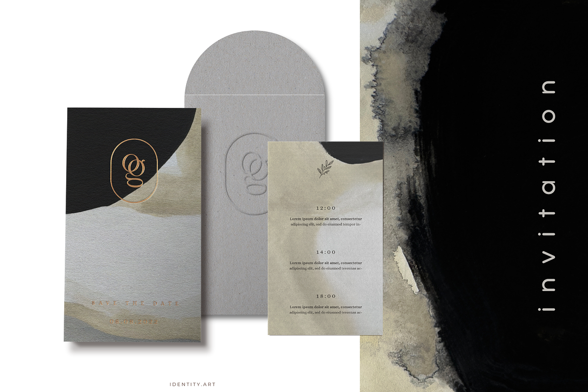 MODERN MONOCHROME ARTWORK, a Texture Illustration by identity.ART (Photo 2 of 8)