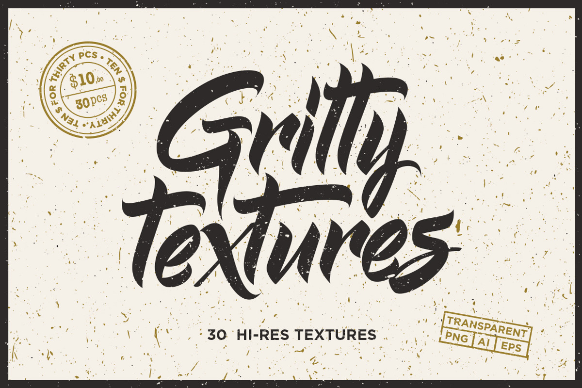 Gritty Textures, a Texture Graphic by Nice To Must Have (Photo 1 of 5)