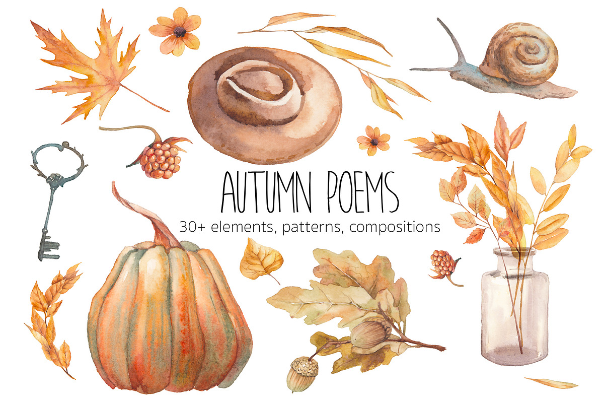 AUTUMN POEMS, a Seasonal Illustration by Eisfrei (Photo 2 of 9)