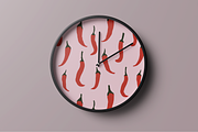 Red Hot Chili Pepper Pattern, a Pattern Graphic by Marketello Studio (Thumbnail 8 of 8)