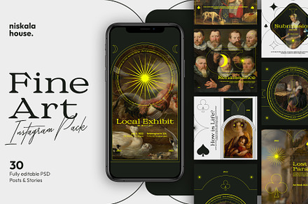 Fine Art Instagram Pack