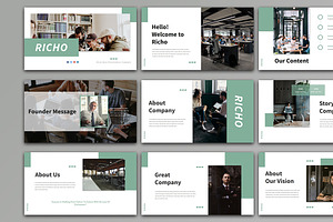 Richo - Pitch Deck PowerPoint