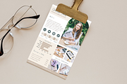 Business Coach Media Kit Card, a Resume Template by Golden Horizons Studio (Thumbnail 3 of 9)