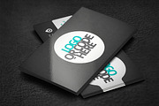 Unique Business Card, a Business Card Template by artnook (Thumbnail 3 of 5)