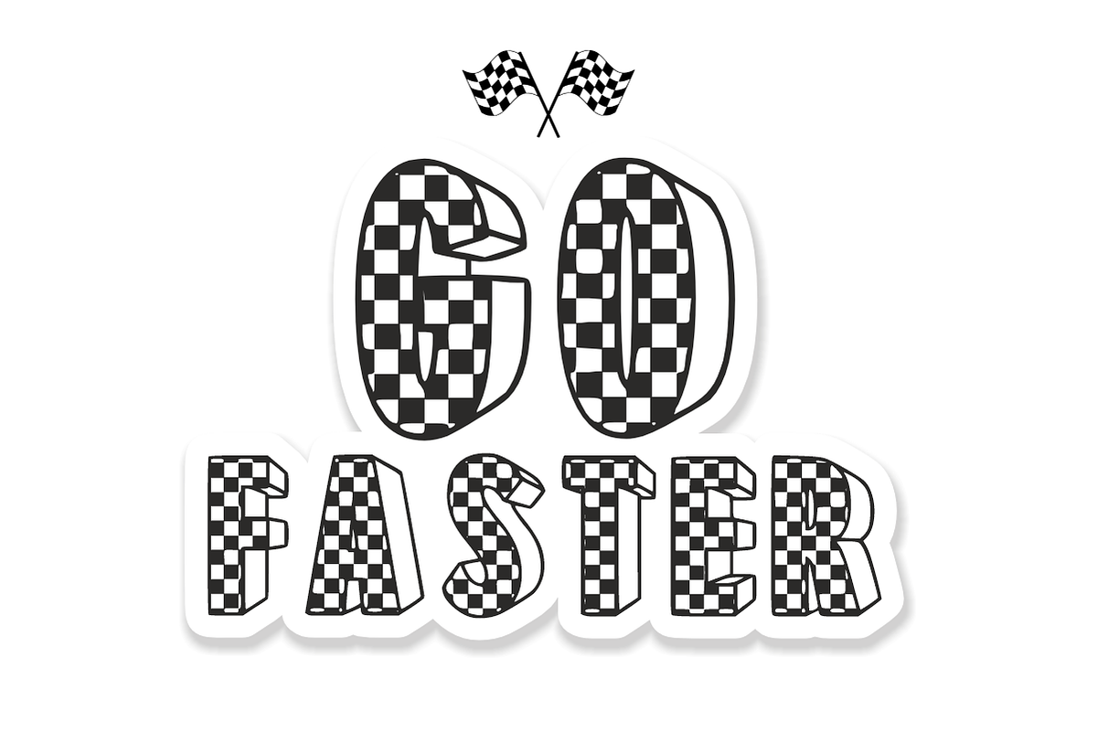 Race - Checkered Racing Display Font, a Sans Serif Font by Sahira Studio (Photo 3 of 4)