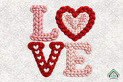 Love Heart Yarn PNG, an Illustration by Craft Nest (Thumbnail 1 of 4)