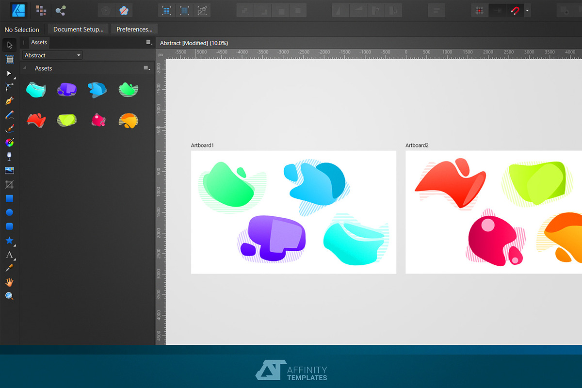 Affinity Designer Assets Bundle 3, a Decorative Illustration by Affinity Templates (Photo 4 of 13)