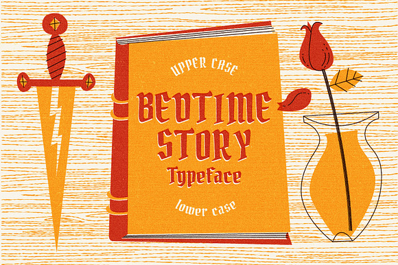 Bedtime Story Typeface preview 7