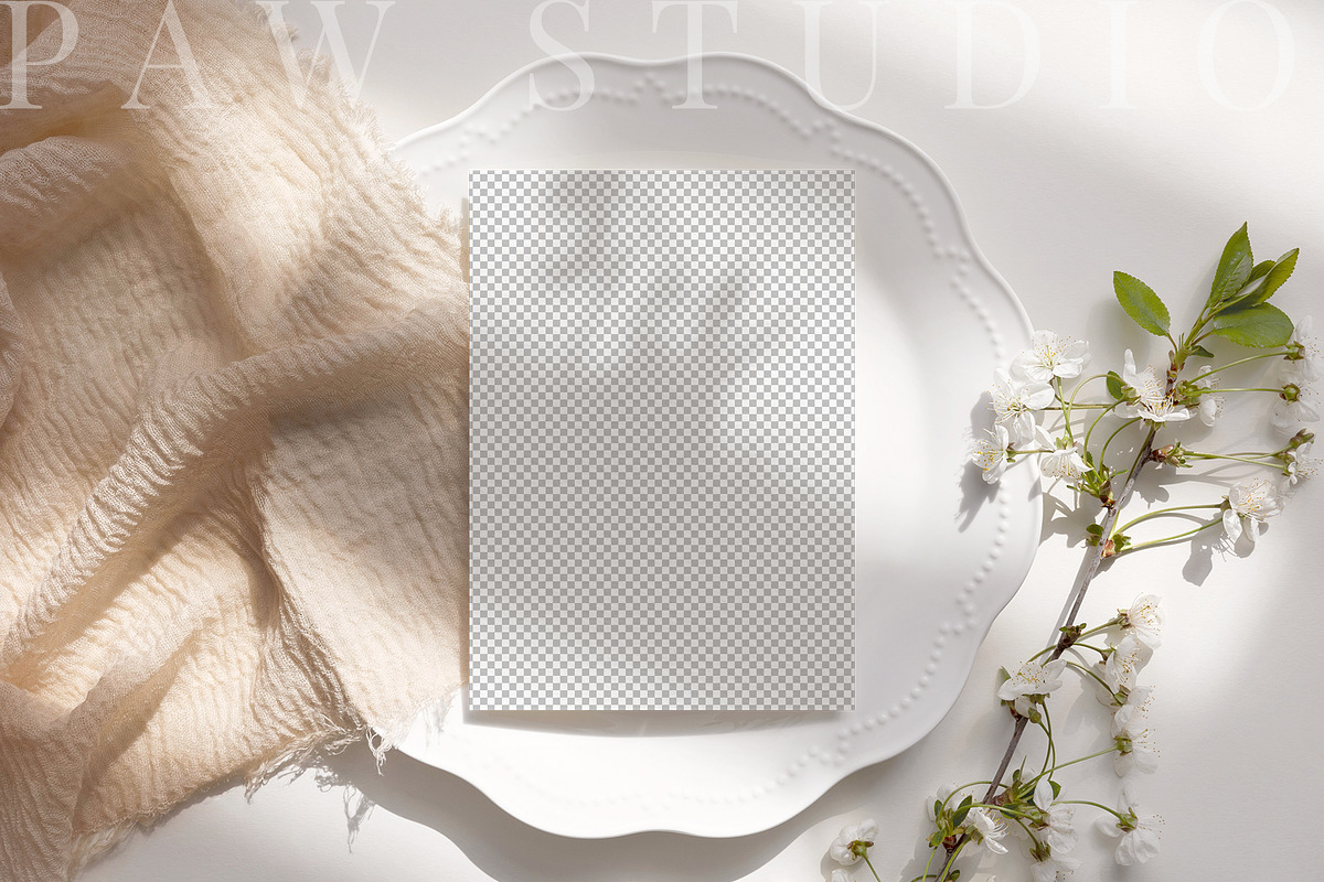 Card Mockup 5x7 Menu OnlineEditCanva, a Product Mockup by PawMockups 2 (Photo 2 of 7)