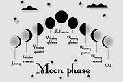 Moon phases. Set illustrations, an Illustration by Andy Vinnikov (Thumbnail 7 of 8)