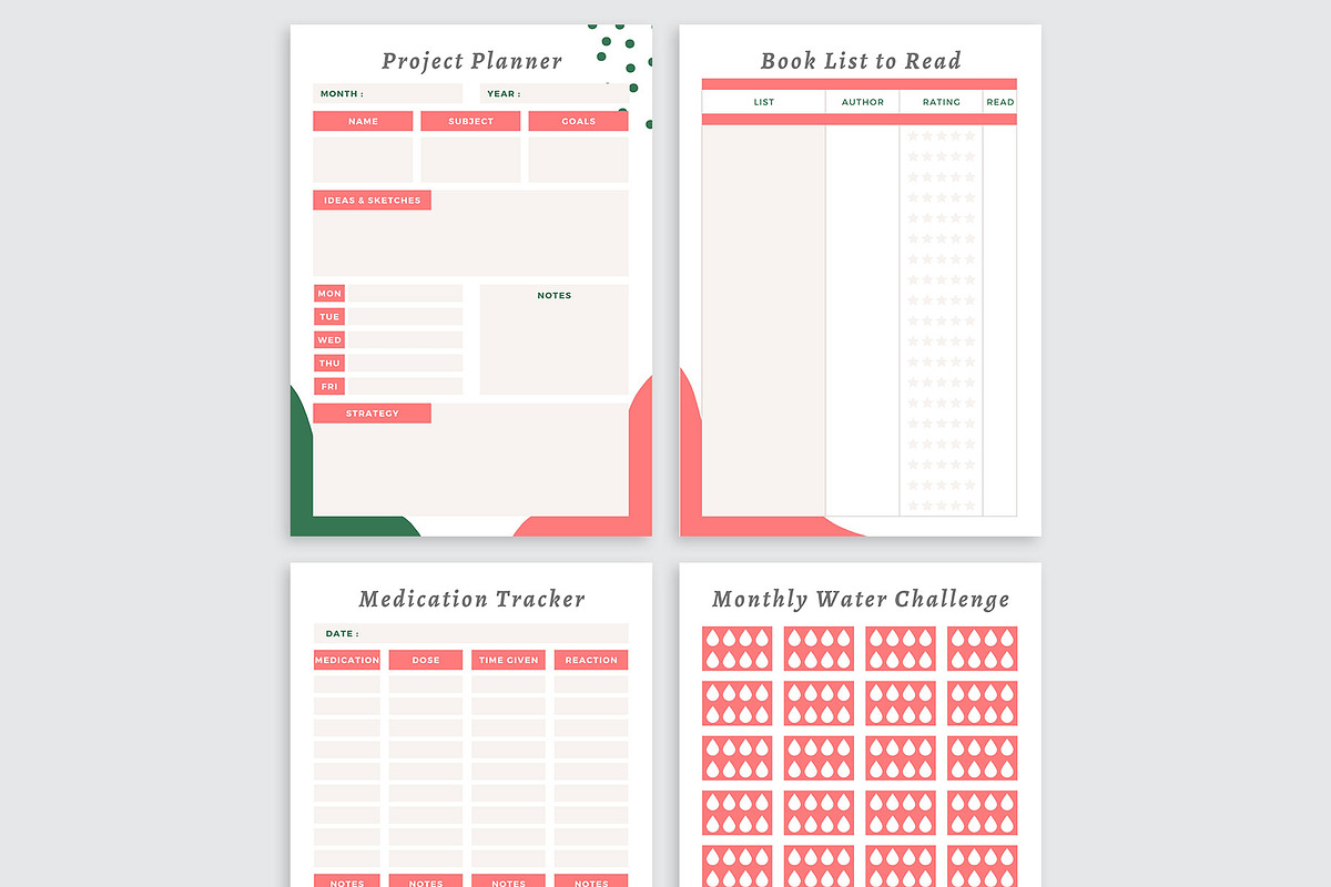 Ultimate Canva Planner, a Stationery Template by MNT-Creator (Photo 8 of 11)