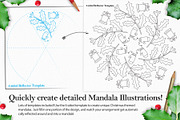 Christmas Holiday Mandala Creator, a Plug-in Add-On by Drifter Studio (Thumbnail 5 of 8)