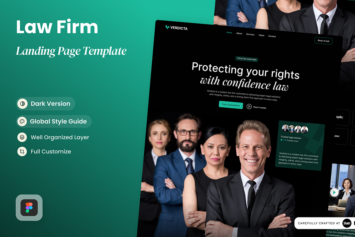 Verdicta - Law Firm Landing Pages