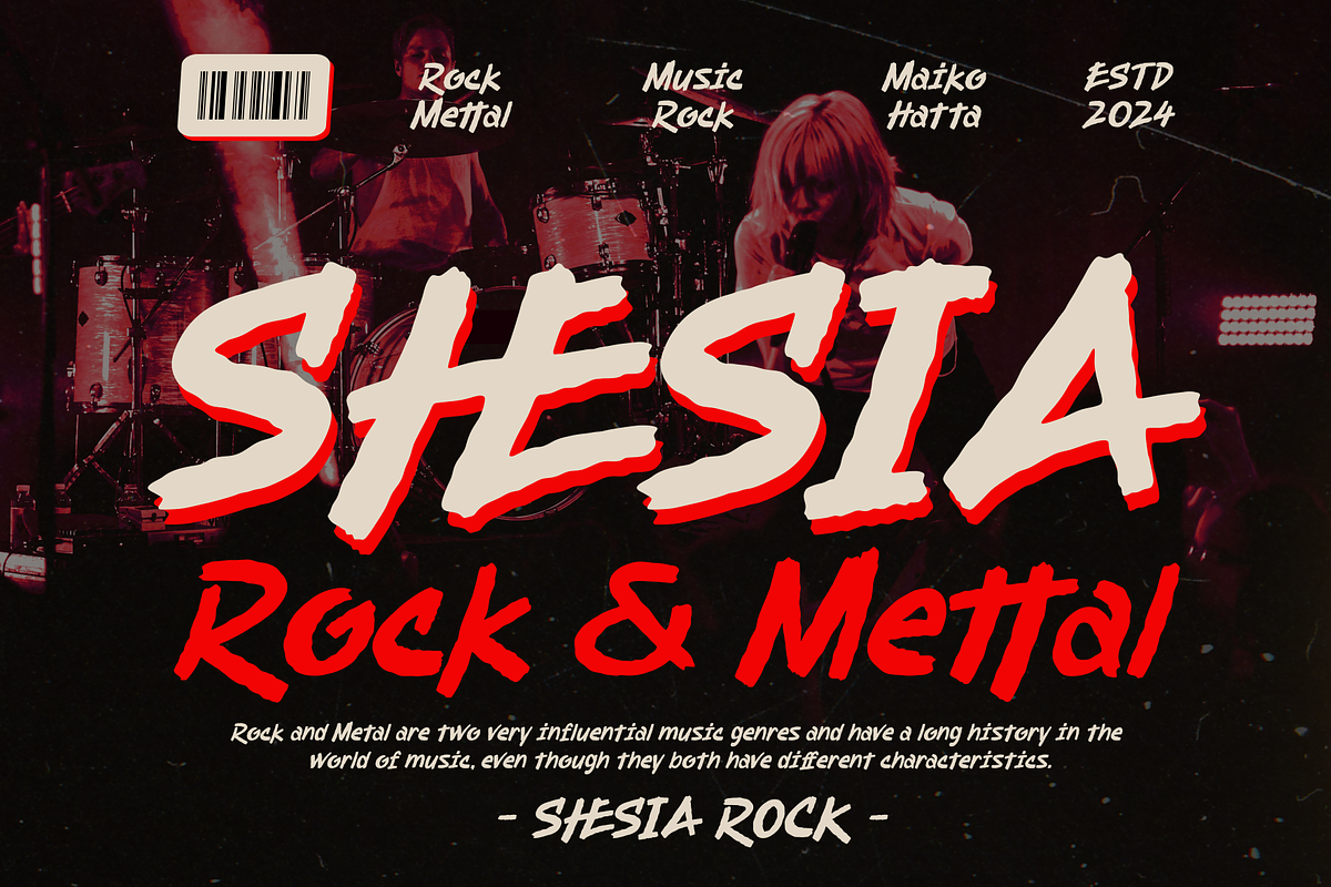 Chise - Hand Brush Typeface, a Handwritten Font by MaikoHatta (Photo 4 of 7)