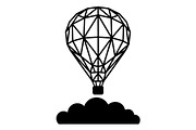 Hot Air Balloon Silhouette Bundle, an Object Illustration by Gaye Art (Thumbnail 28 of 31)