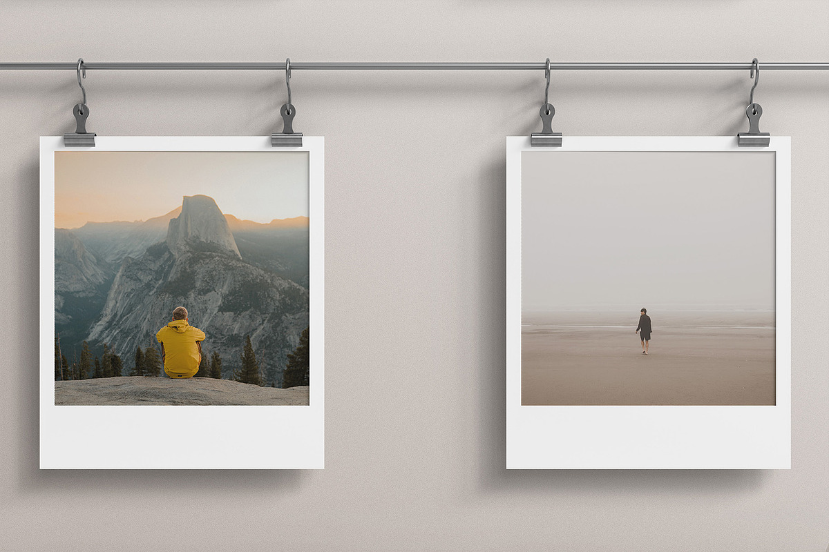 Polaroid Mockup, a Product Mockup by graphicsecond (Photo 2 of 3)
