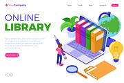 Online Distance Education and Survey, an Education Illustration by TAlex (Thumbnail 2 of 2)