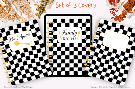 Recipe & Meal Planner Digital Cover