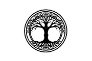 Tree of Life Circle Frame Bundle, an Illustration by Gaye Art (Thumbnail 42 of 51)