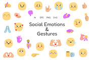 Social Emotions & Gestures, an Object Illustration by yarynabo (Thumbnail 1 of 12)