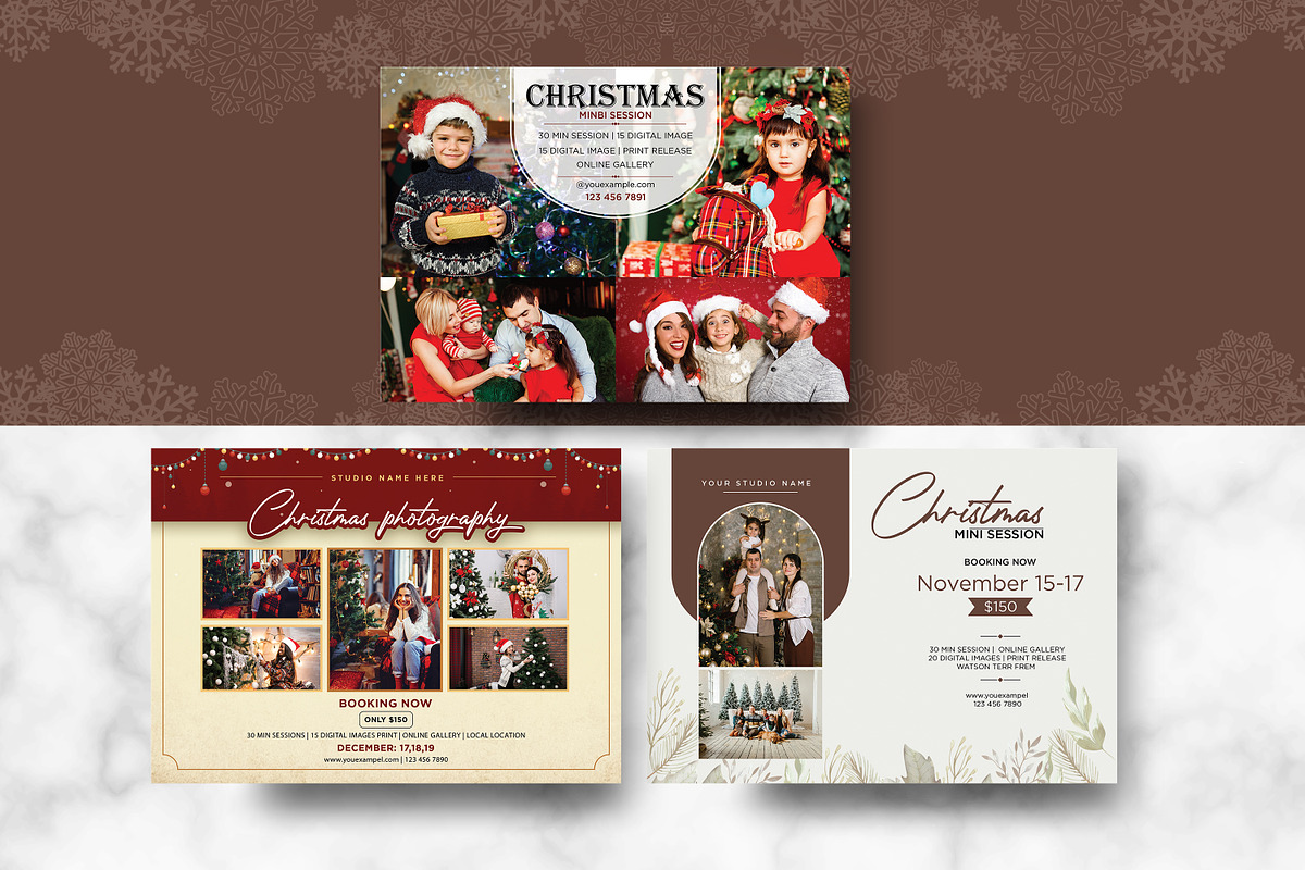 Christmas Mini Session, a Card Template by crazyOWL (Photo 3 of 5)