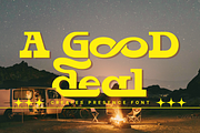 Creates Presence - Retro Font, a Slab Serif Font by 177Studio (Thumbnail 2 of 8)