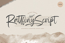Rattfiny Script - Signature Font