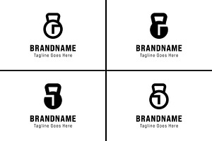 Letter G and J Kettlebell Gym Logo, a Branding & Logo Template by Pray Art Design Studio