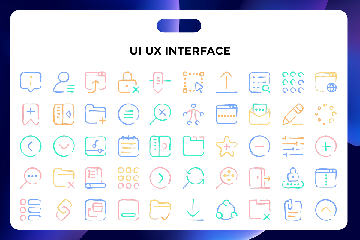 Ui Ux Interface Icons, an Icon by Wencory