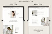 Minimalist Website for Services, a Wix Template by Ton Rêve Design Studio (Thumbnail 4 of 7)
