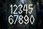 Nordic Omen - Ancient Rune Typeface, a Sans Serif Font by HipFonts (Thumbnail 5 of 9)