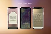 Spiritual Squarespace 7.1 Template, a Squarespace Template by Soul Mission Studio (Thumbnail 5 of 10)