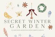 Secret Winter Garden Collection, a Decorative Illustration by Karma (Thumbnail 11 of 21)